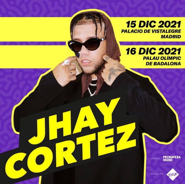 Jhay Cortez en el Palacio de Vistalegre