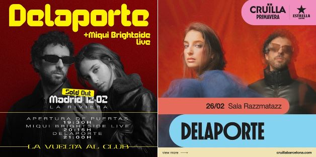 Delaporte en concierto