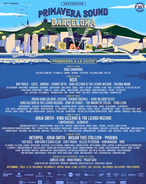 Cambios en el cartel de Primavera Sound2