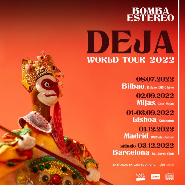 Concierto de Bomba Estéreo en Madrid