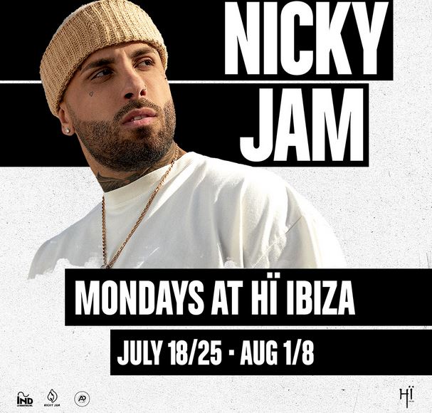 Nicky Jam en Hï Ibiza
