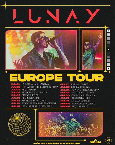 gira de Lunay por Europa