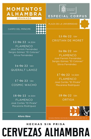 vivir el corpus granada