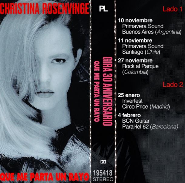 Christina Rosenvinge celebra el 30 aniversario