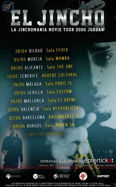 conciertos el jincho 2023