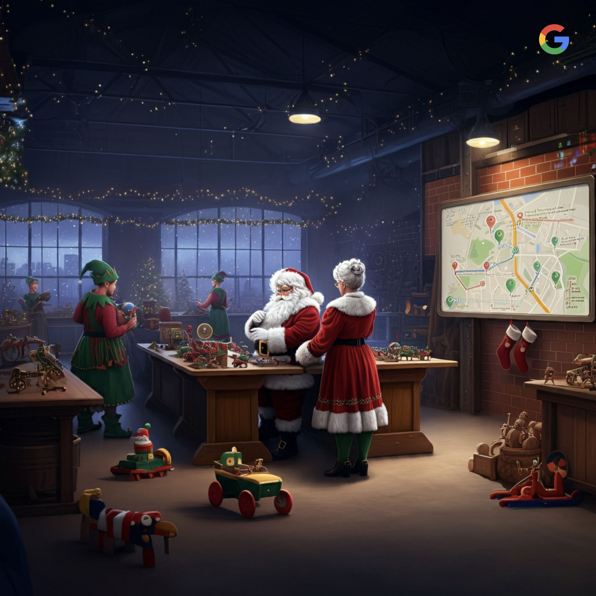 postales navideñas