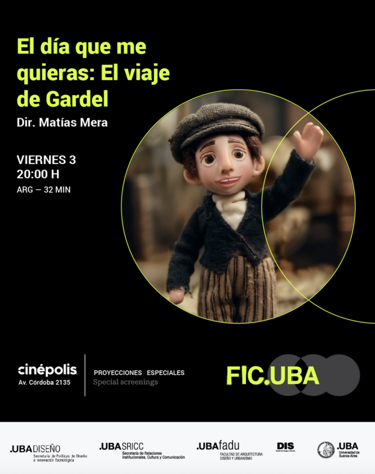 corto animado sobre Carlos Gardel