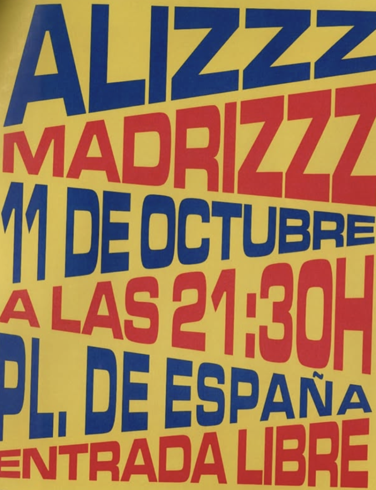 alizzz en los conciertos de la hispanidad