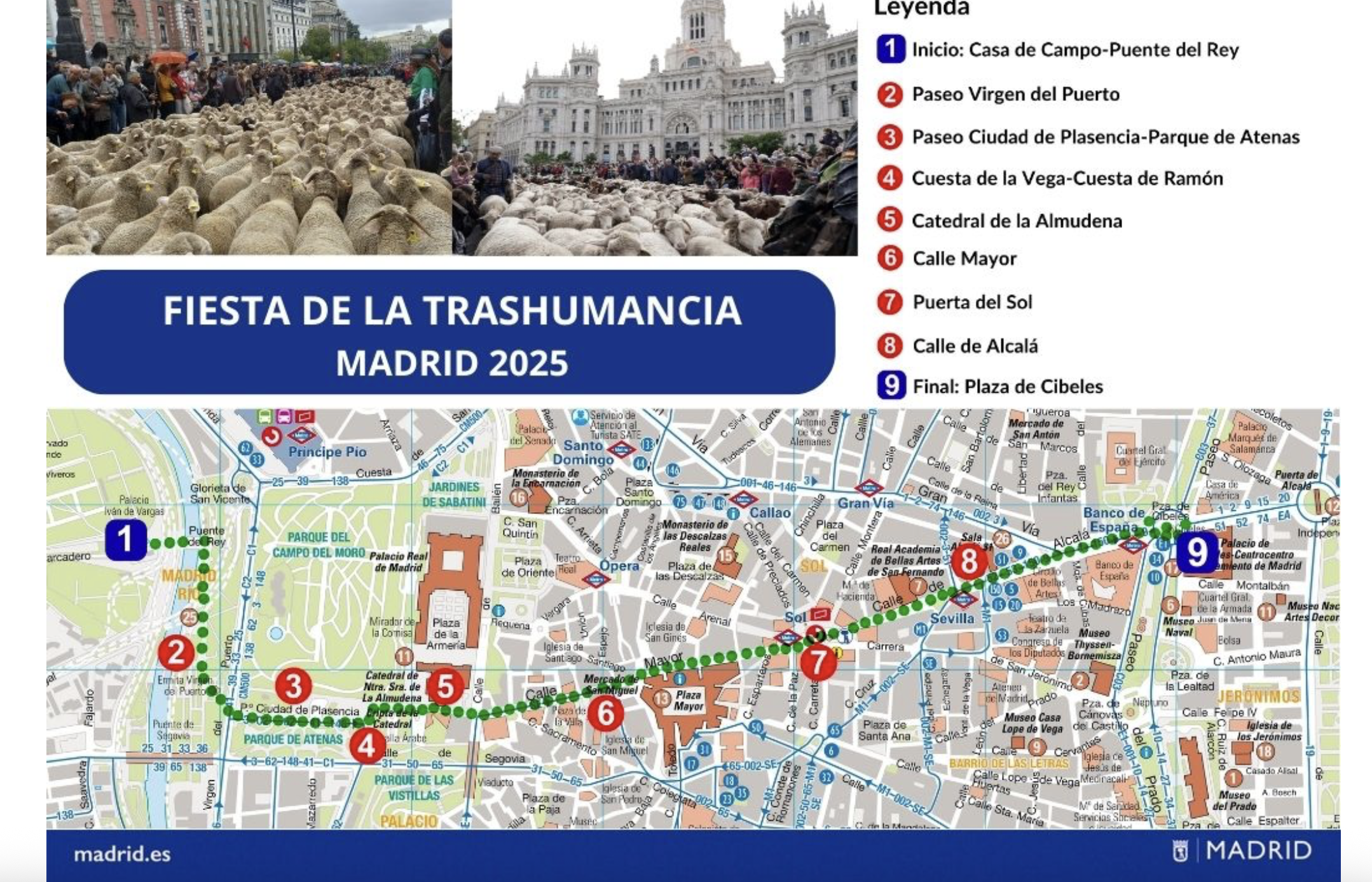 recorrido trashumancia